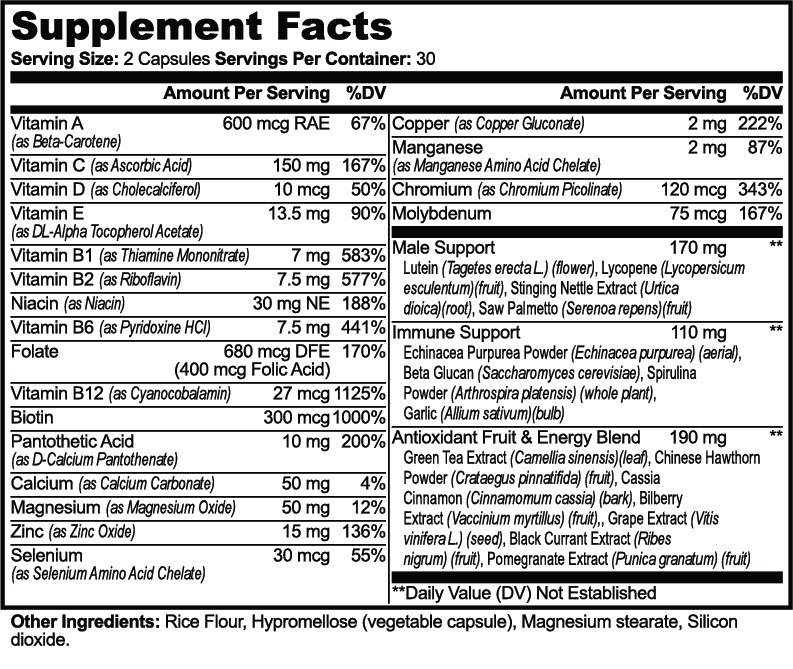 SafeHouse Complete Multivitamin