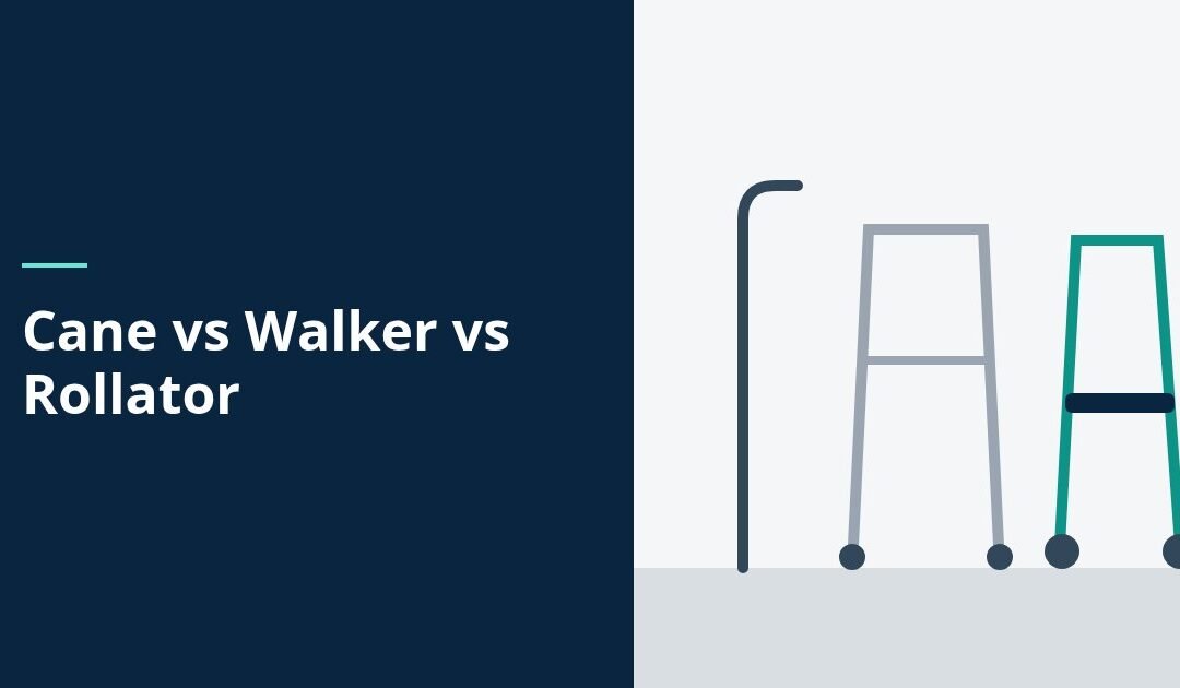 Cane vs Walker vs Rollator: How to Choose a Mobility Aid